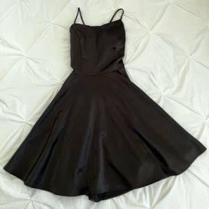 Black homecoming dress